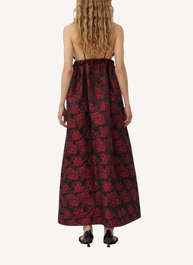 Sélection PAP Luxe - Ganni - Vestido - Rojo - Mujer