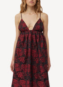 Sélection PAP Luxe - Ganni - Vestido - Rojo - Mujer