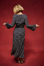 ROBE ELISABETH BLUE DICE