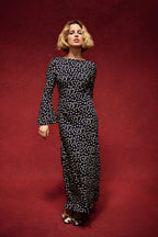 ROBE ELISABETH BLUE DICE