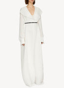 The Row - Robe Longue Hania - White - Femme