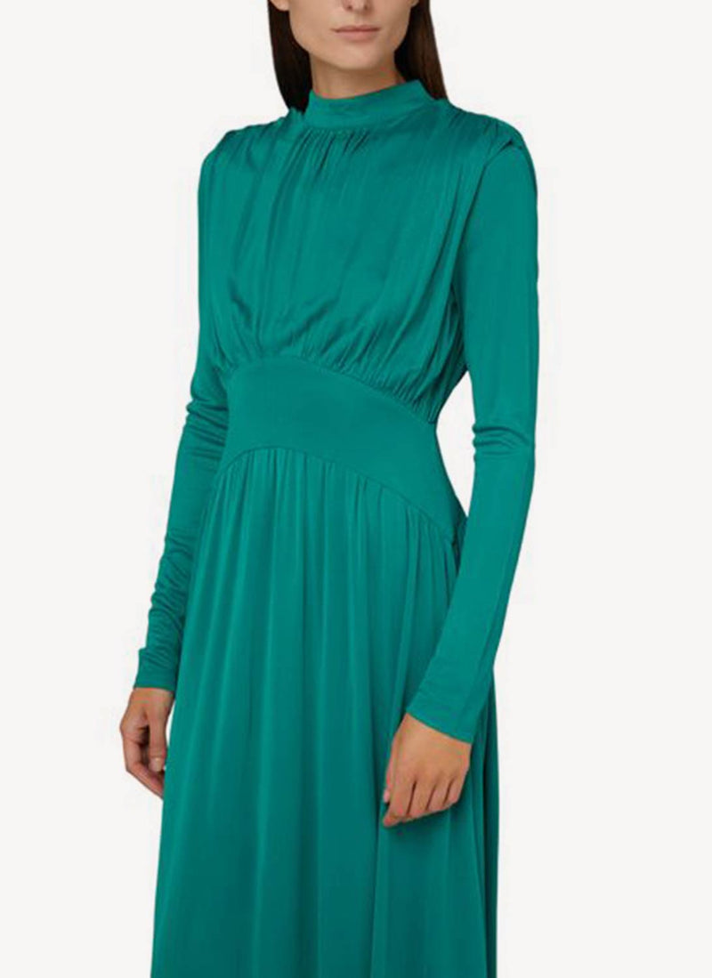 Farm Rio - Robe Longue - Green - Femme