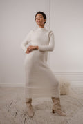 Plume Paris - Uma Knit Dress - Ecru