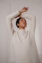 Plume Paris - Uma Knit Dress - Ecru