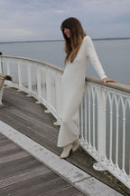 Plume Paris - Uma Knit Dress - Ecru