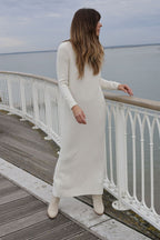 Plume Paris - Uma Knit Dress - Ecru