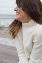 Plume Paris - Uma Knit Dress - Ecru