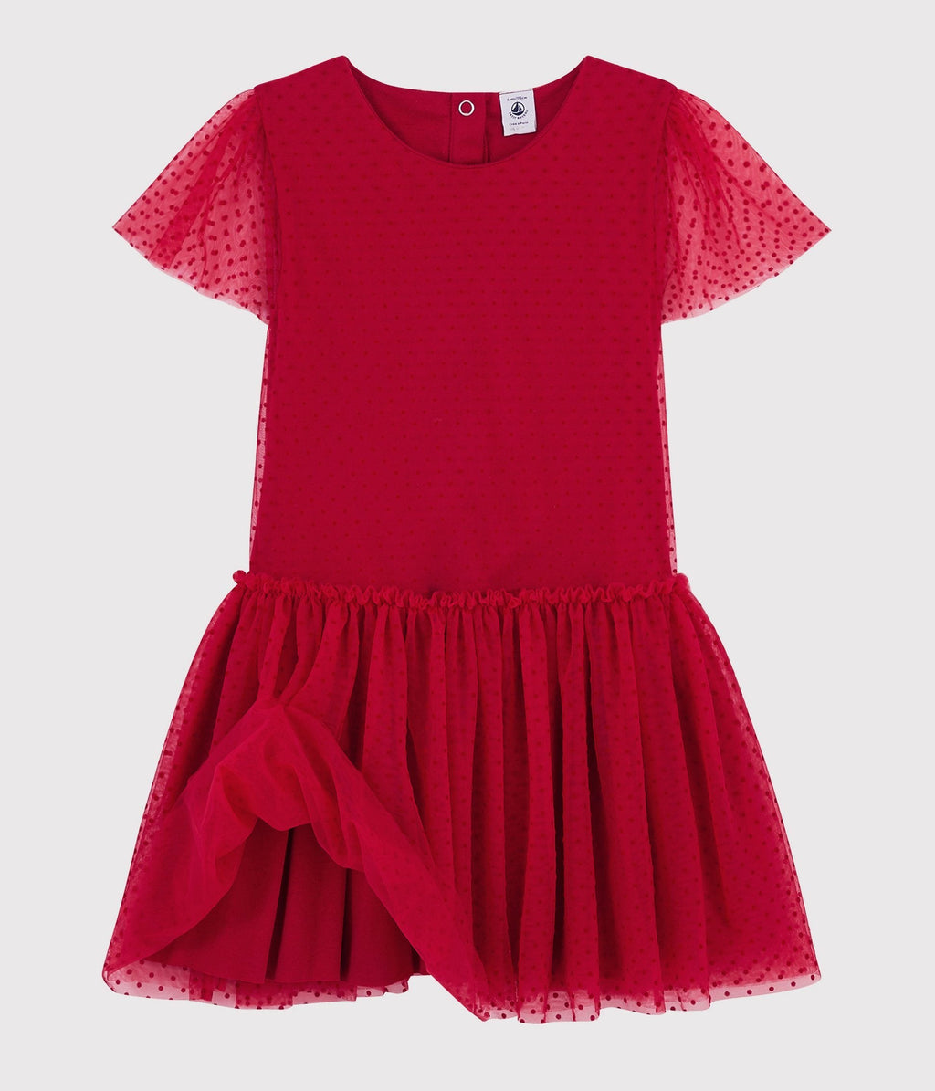 Short-Sleeved Dress - Terkuit - Girls