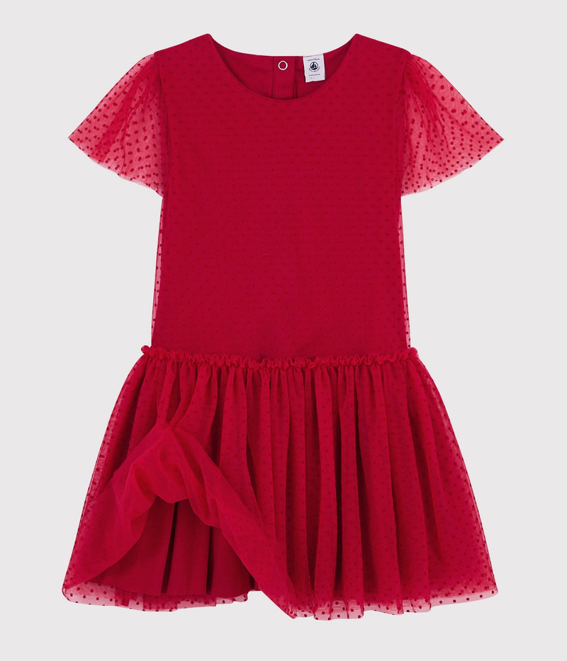 Vestido Manga Corta - Terkuit - Niño Niña