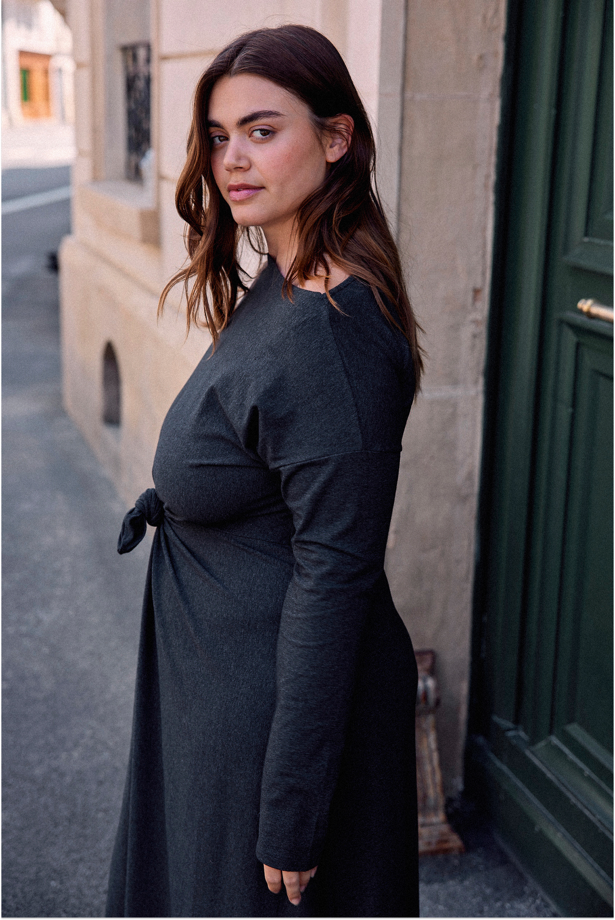 ROBE ANNIE GRIS