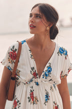 MANELLE FLORES DRESS