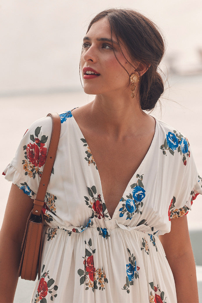 MANELLE FLORES DRESS