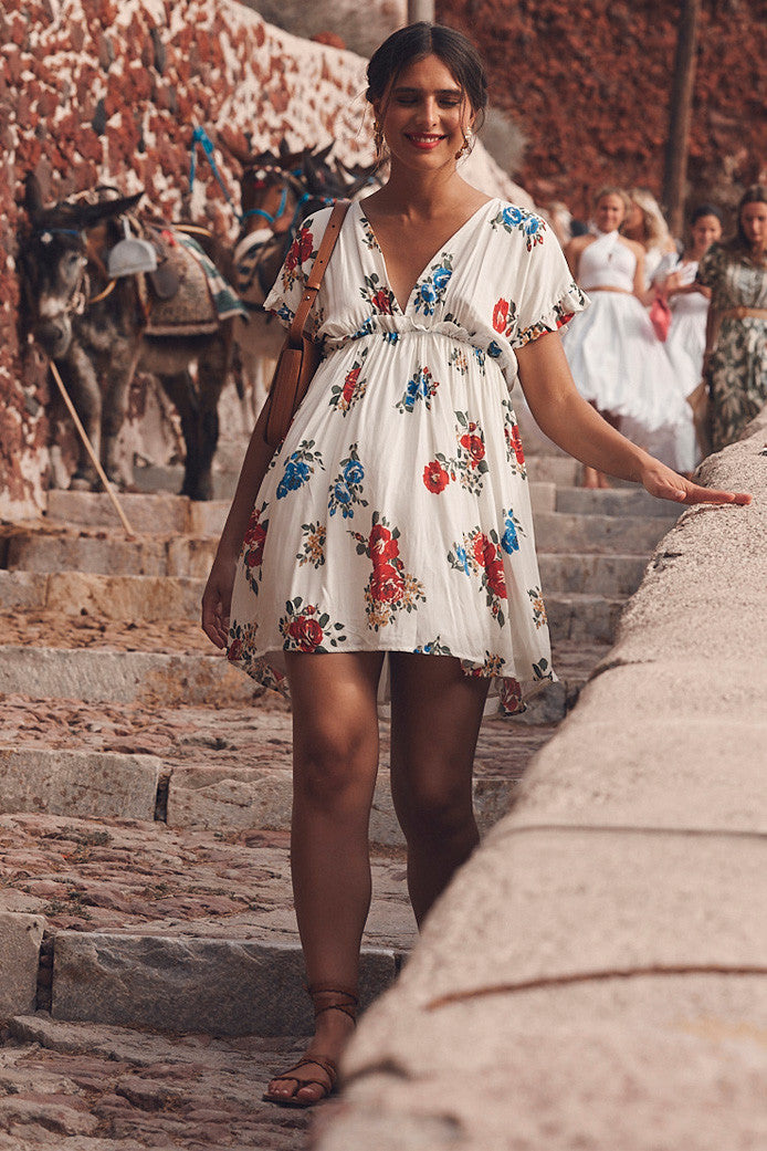 MANELLE FLORES DRESS