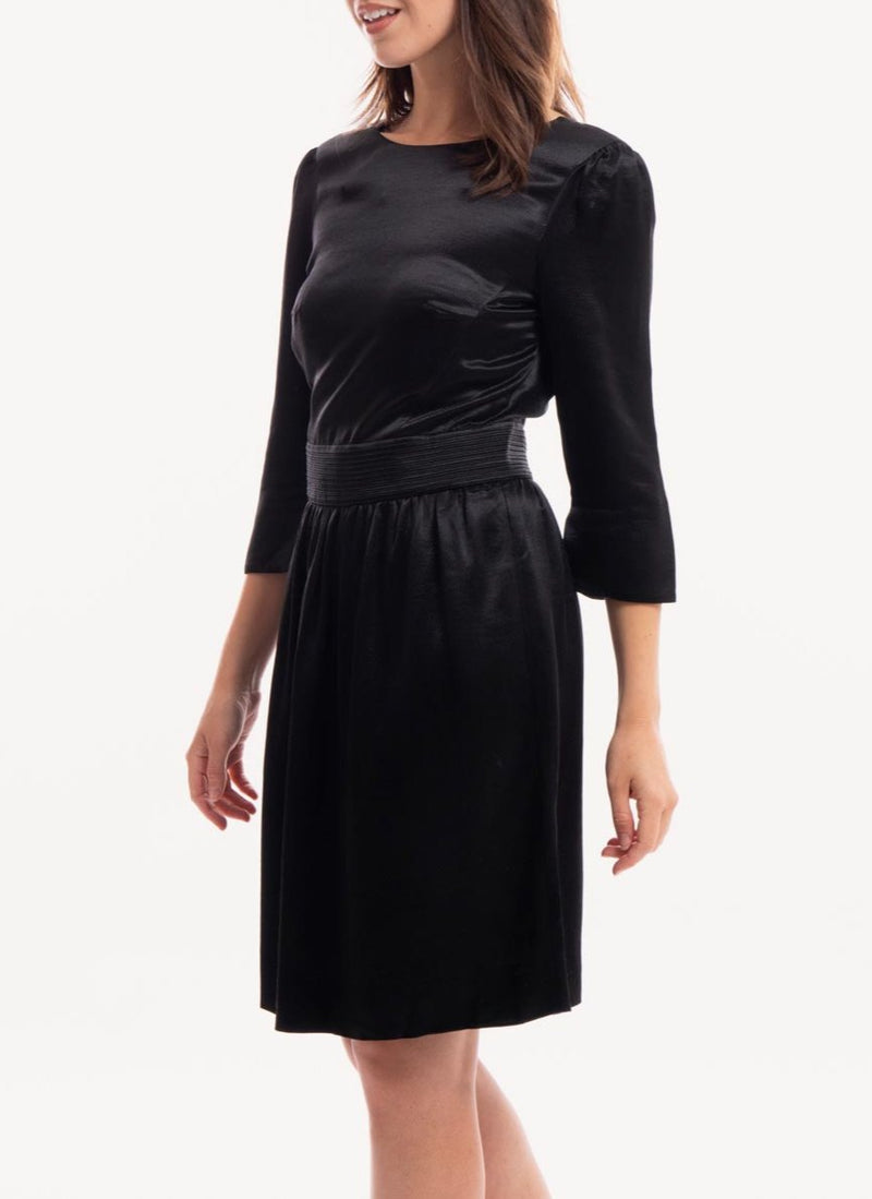 Caroll - Robe Marina - Noir Uni - Femme