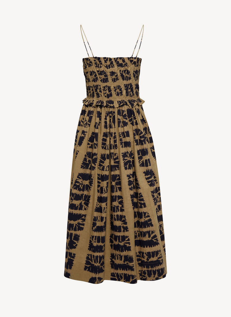 Ulla Johnson - Robe Midi Akshara - Ochre - Femme