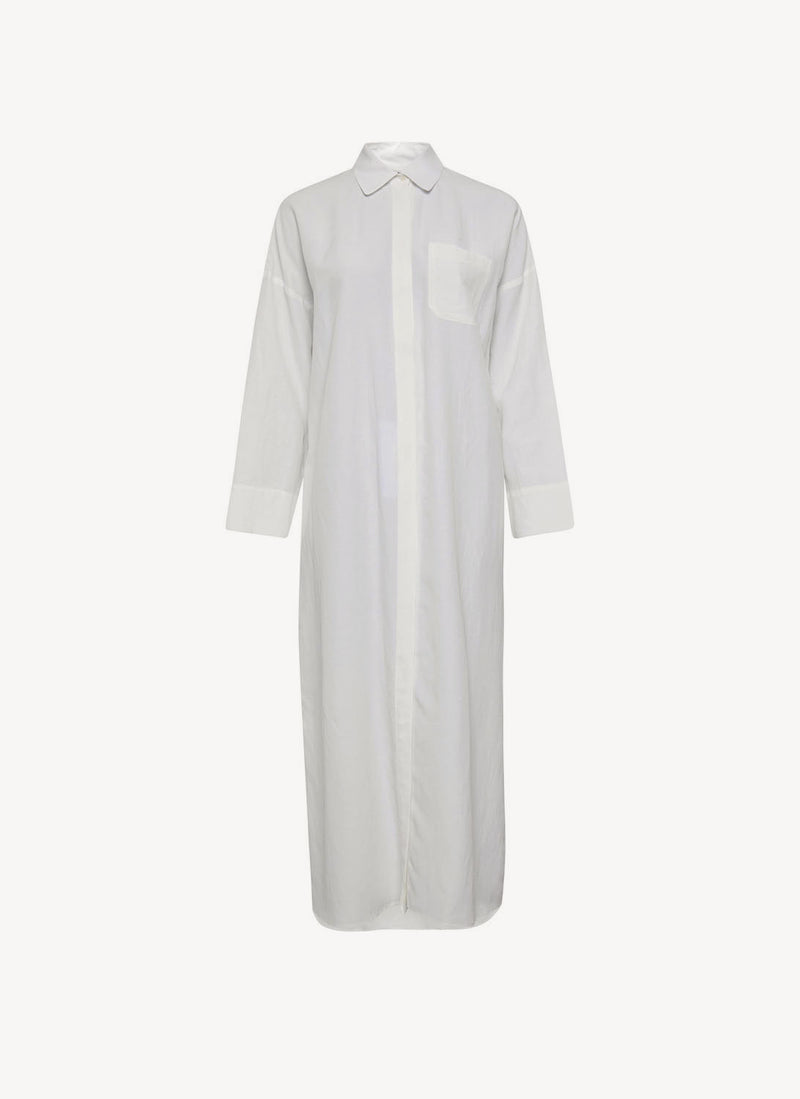 Max Mara - Robe Midi Dora - White - Femme