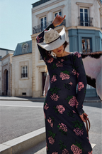 ROBE MADISON FLEURS CHATEAU