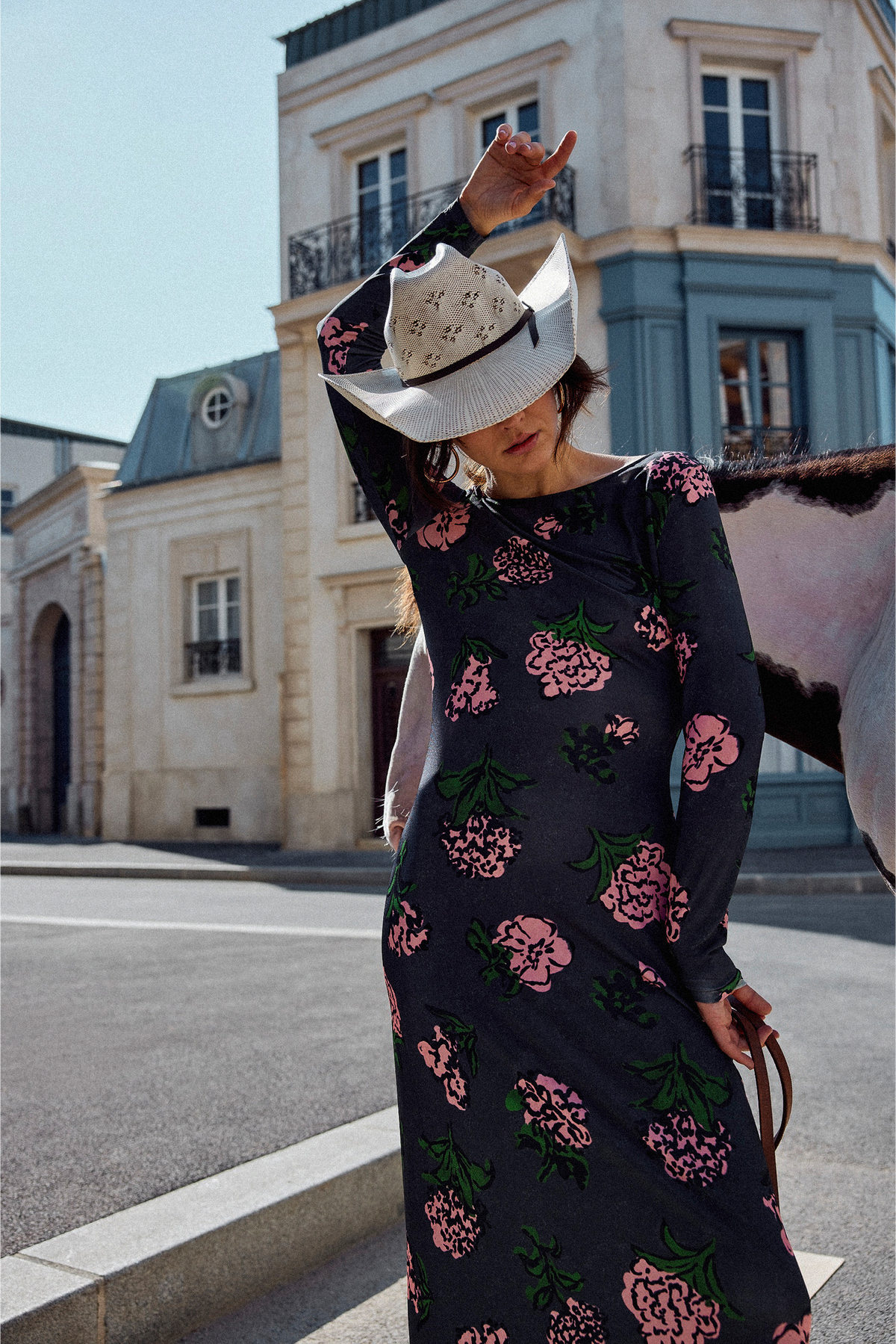 ROBE MADISON FLEURS CHATEAU
