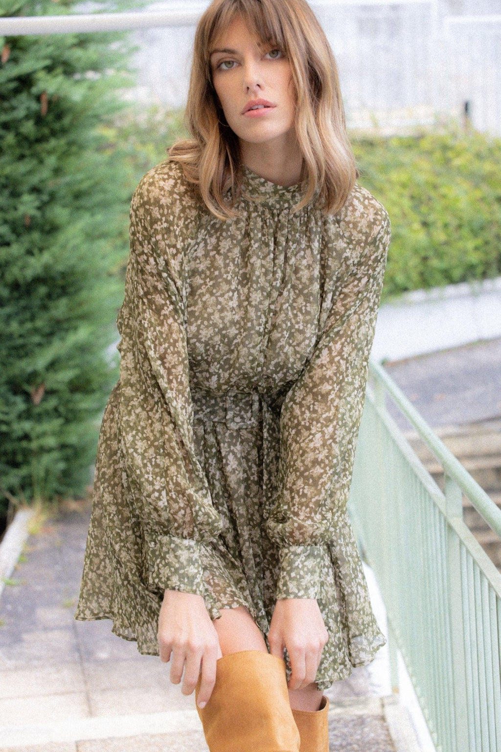 Robe Nicolette Fleurettes - Multicolore