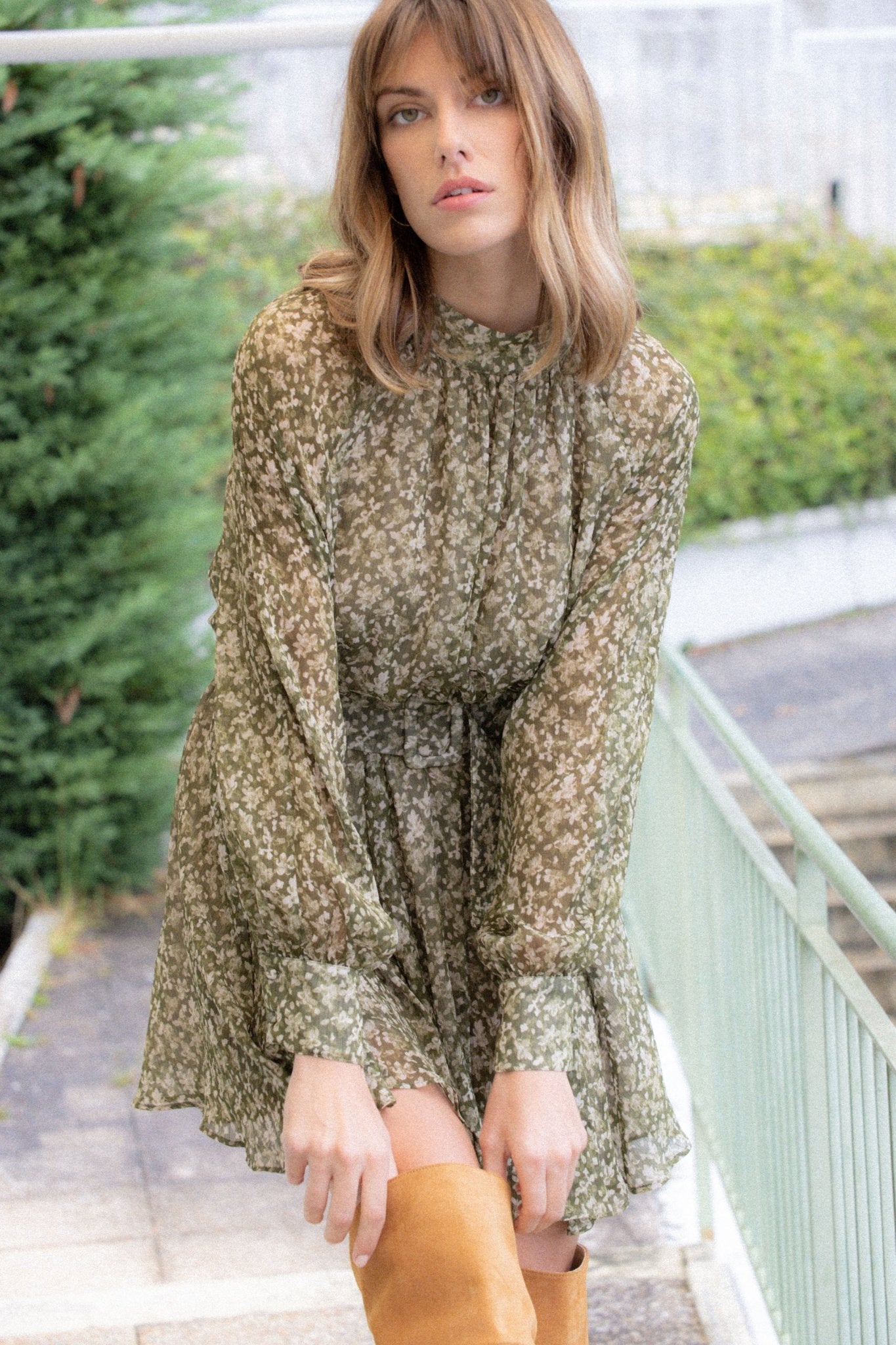 Robe Nicolette Fleurettes - Multicolore
