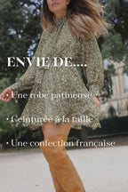 Robe Nicolette Fleurettes - Multicolore