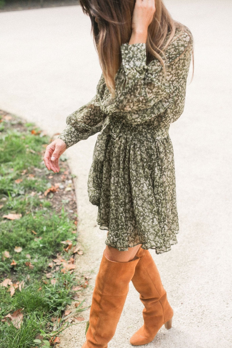 Nicolette Fleurettes Dress - Multicolor