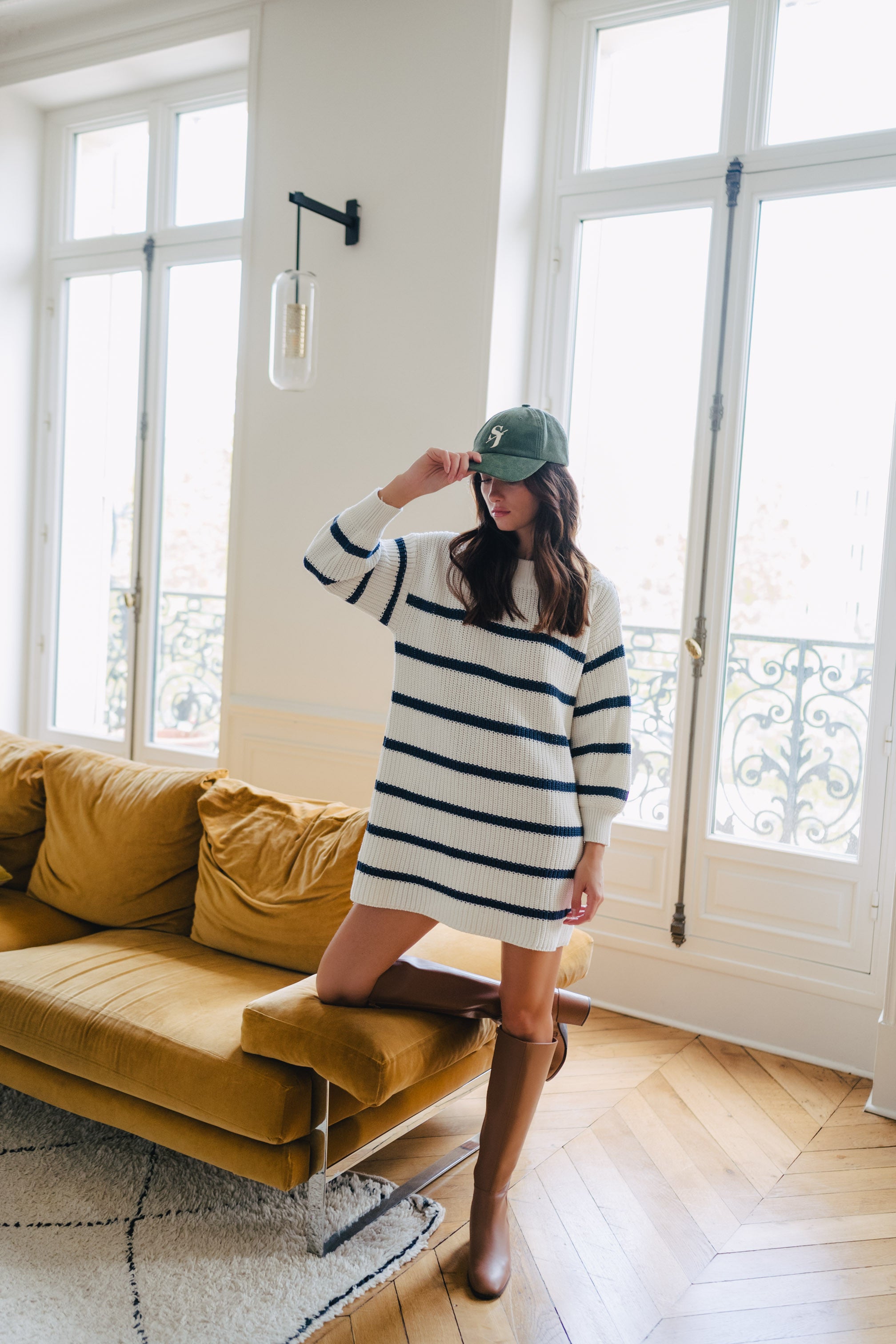 VESTIDO OCÉANE CRUDO