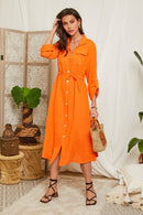 Robe - Orange - Femme