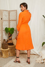 Robe - Orange - Femme