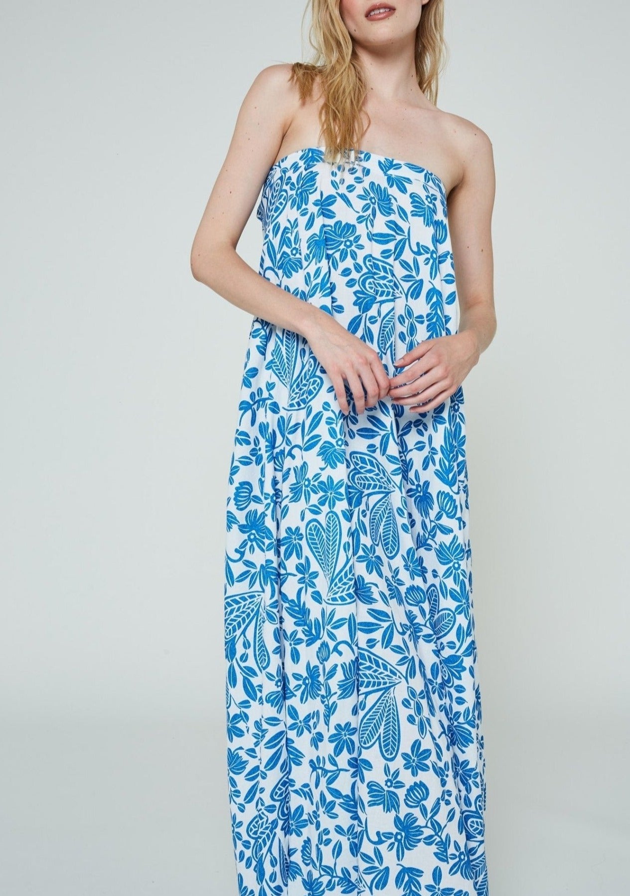 Modetrotter - Robe Popi Fokis - Bleu