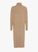 Max Mara - Robe Pull Mi-Longue À Col Roulé Derrik - Beige - Femme