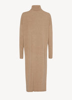 Max Mara - Vestido Jersey Midi de Cuello Vuelto Derrik - Beige - Mujer