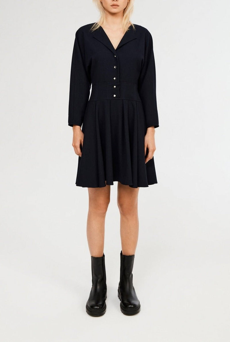 Claudie Pierlot - Robe Rafaelo - Marine
