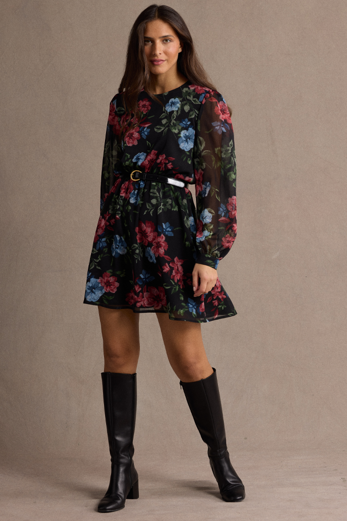VESTIDO REBECCA CROCUS