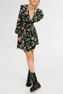 Claudie Pierlot - Robe Reflex - Print Fonce