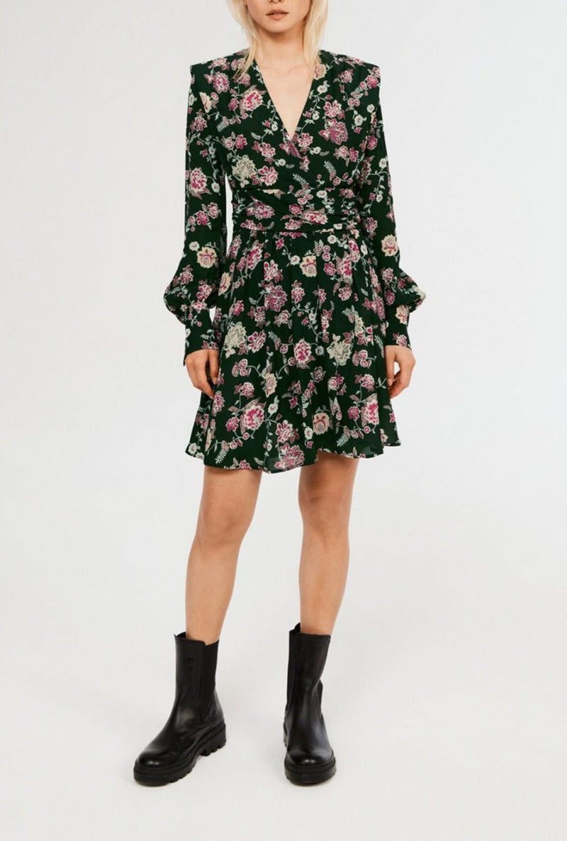 Claudie Pierlot - Robe Reflex - Print Fonce