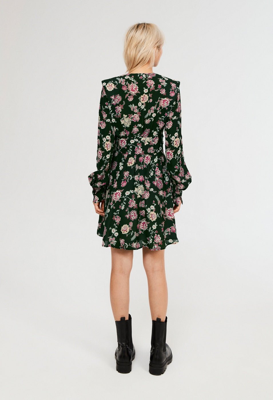 Claudie Pierlot - Robe Reflex - Print Fonce