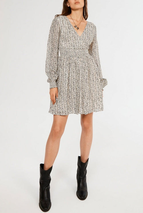 Claudie Pierlot - Vestido C&T - Regard - Estampado ligero