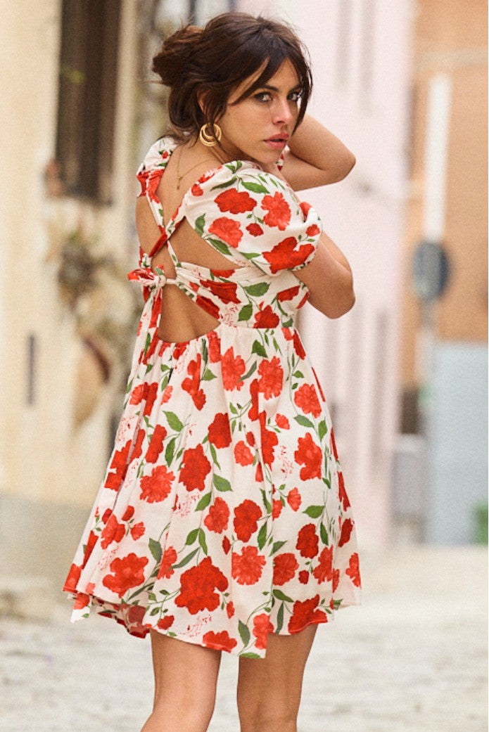 Vestido Régula Estampado Dalia