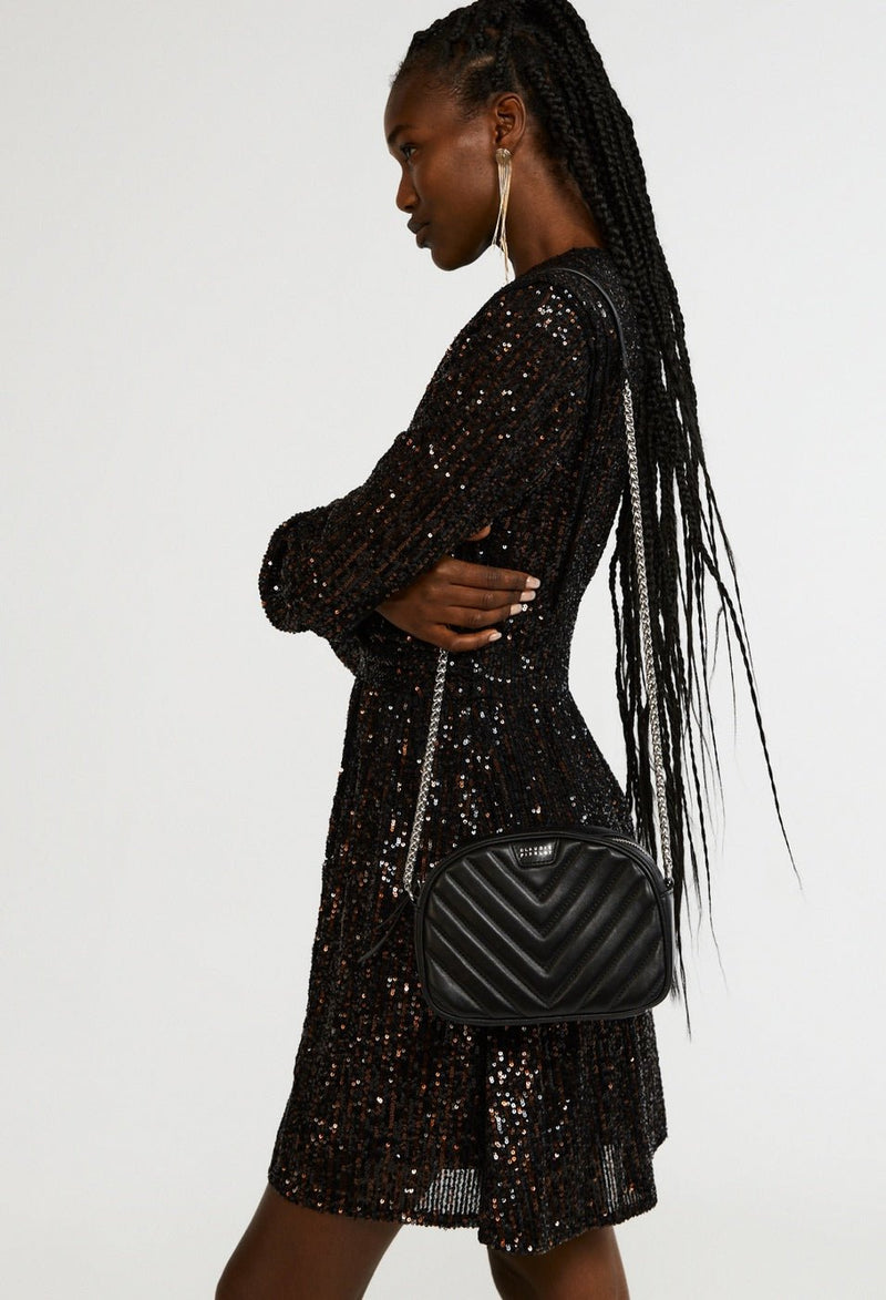Claudie Pierlot - Vestido Rela - Negro