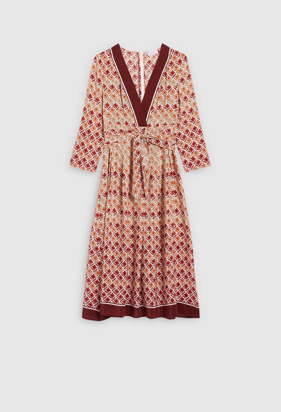 Claudie Pierlot - Robe C&T - Relia - Print Fonce