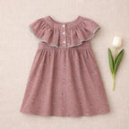Robe Renée - Enfant Fille - Vieux Rose