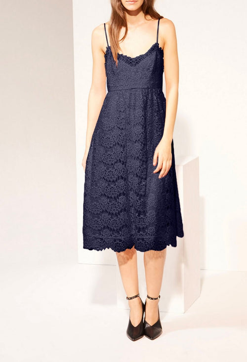 Claudie Pierlot - Vestido Rieuse - Azul marino