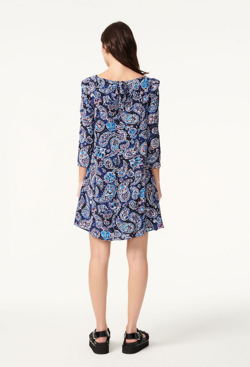 Claudie Pierlot - Vestido C&T - Rififi Paisley - Estampado oscuro