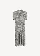 Zadig & Voltaire - Robe Rima Crepe Bico Flowers - Vanille - Femme