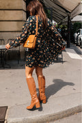 Vestido Rivari Imprime Giverny