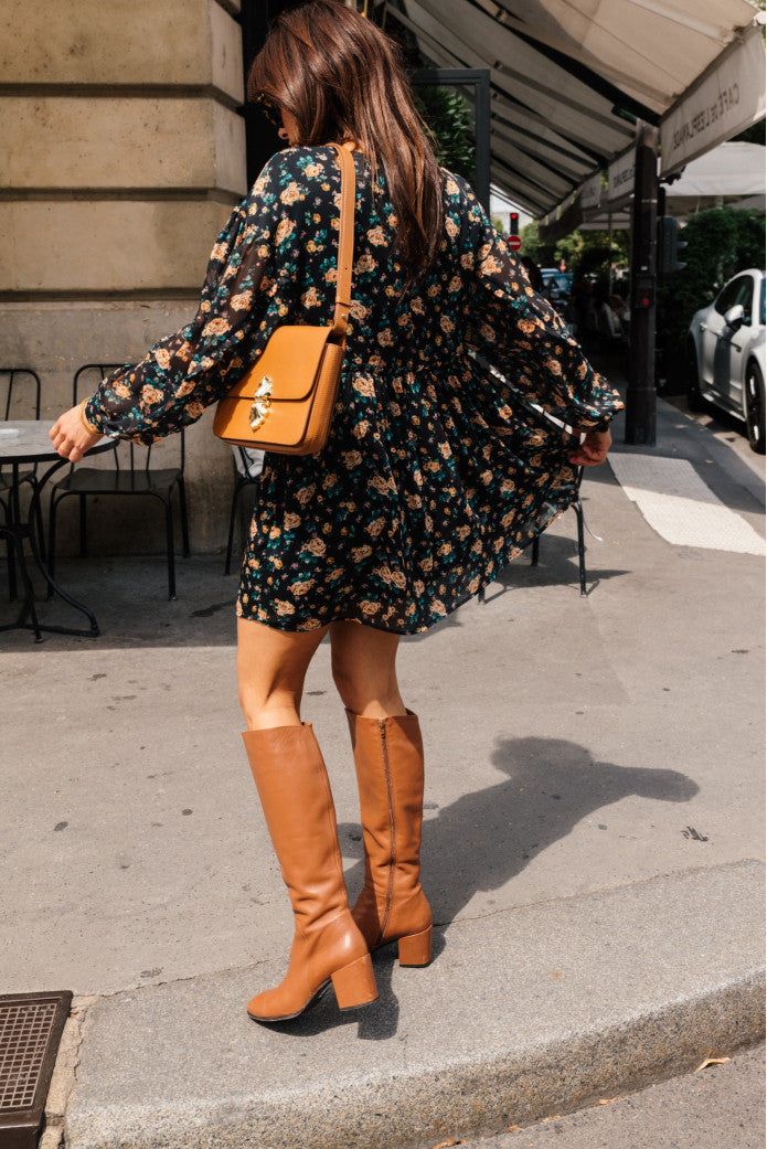 Vestido Rivari Imprime Giverny
