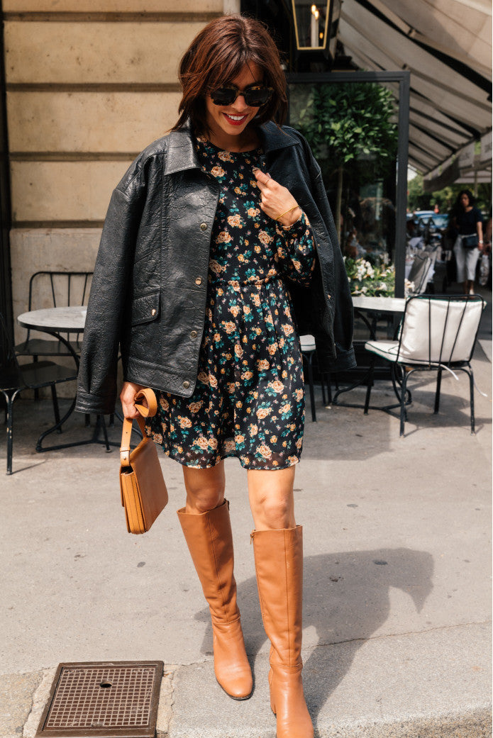 Vestido Rivari Imprime Giverny