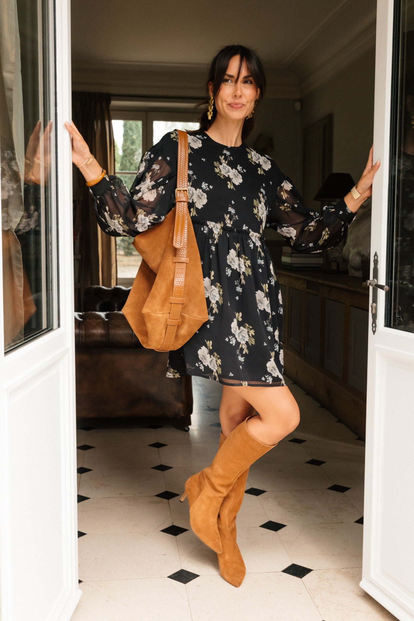 VESTIDO RIVARI ESTAMPADO ONDINE