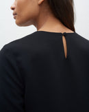 Claudie Pierlot - Vestido Rizzie - Negro